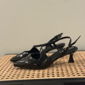 Anne Klein Black Patent Heels